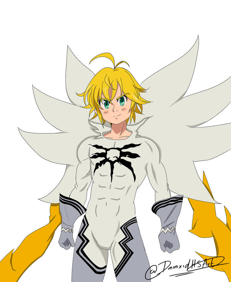 Meliodas demon king form by Maximiliano0 on DeviantArt