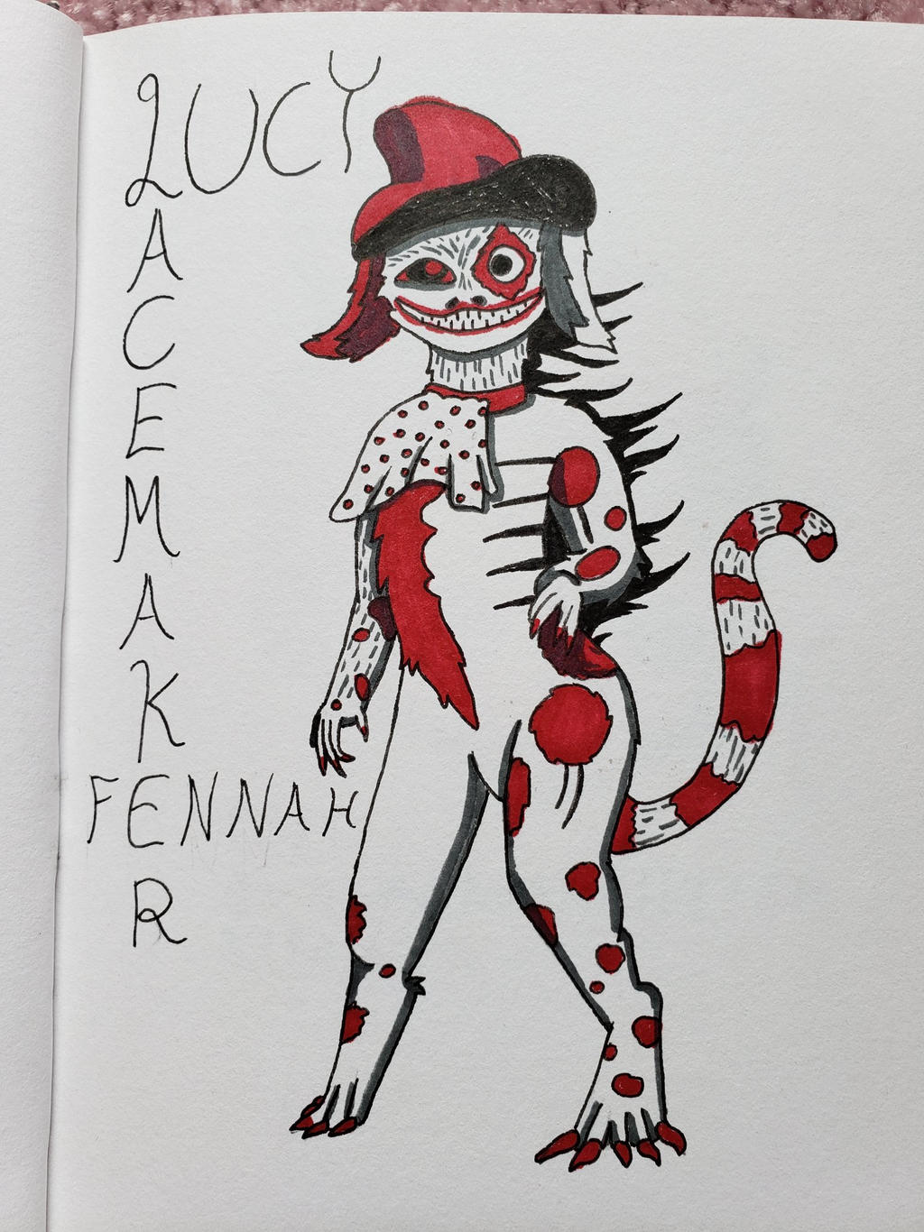 Lucy Lacemaker- Fennah Fanart by Dreamiebunnie on DeviantArt