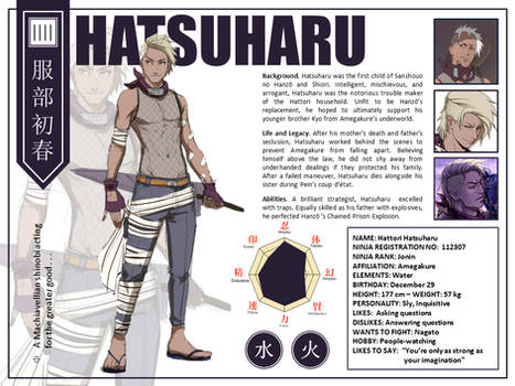 Shiori Gaiden: Hatsuharu Profile