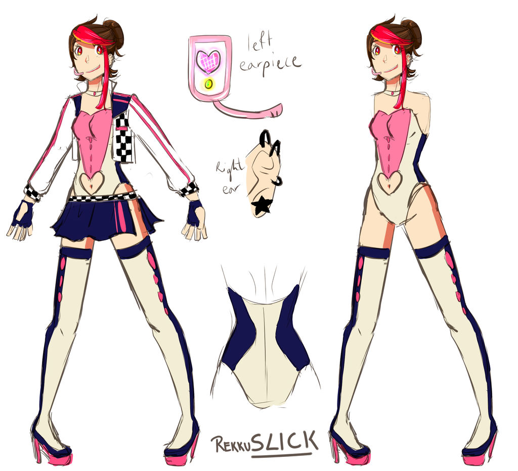 [UTAU] RekkuSLICK Outfit Design