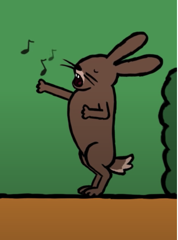 Opera Singing Rabbit by user-ek8uy3ze1v on DeviantArt
