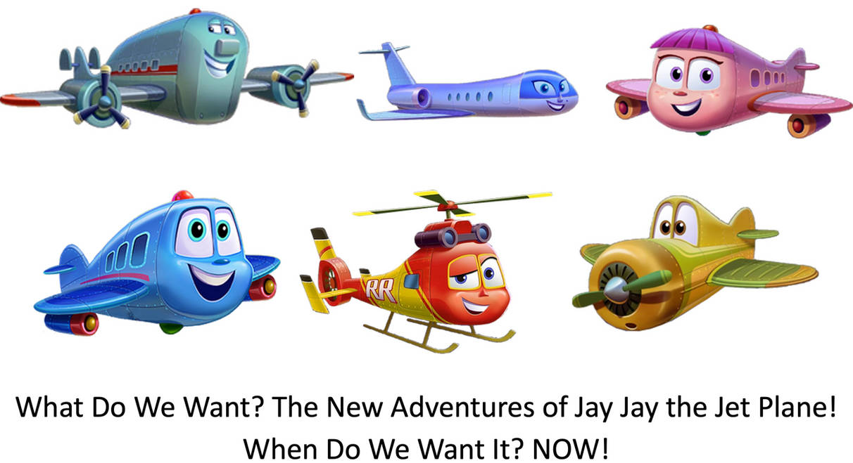 Jay Jay Characters Protesting for the New Reboot by user-ek8uy3ze1v on ...