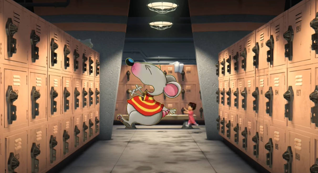 Boo Chasing After Toopy in a Locker Room by user-ek8uy3ze1v on DeviantArt