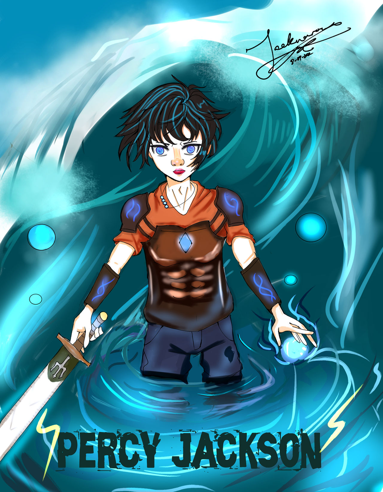 Percy Deviantart Percy Jackson fanart by Jacknerove 08-04-22 by Jacknerove on DeviantArt