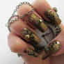 Steampunk Nails (Now Available)