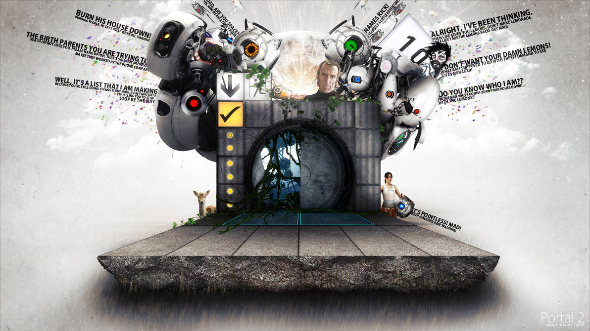 Portal 2 Wallpaper By Teddann On Deviantart Portal 2 Wallpaper By Teddann On Deviantart