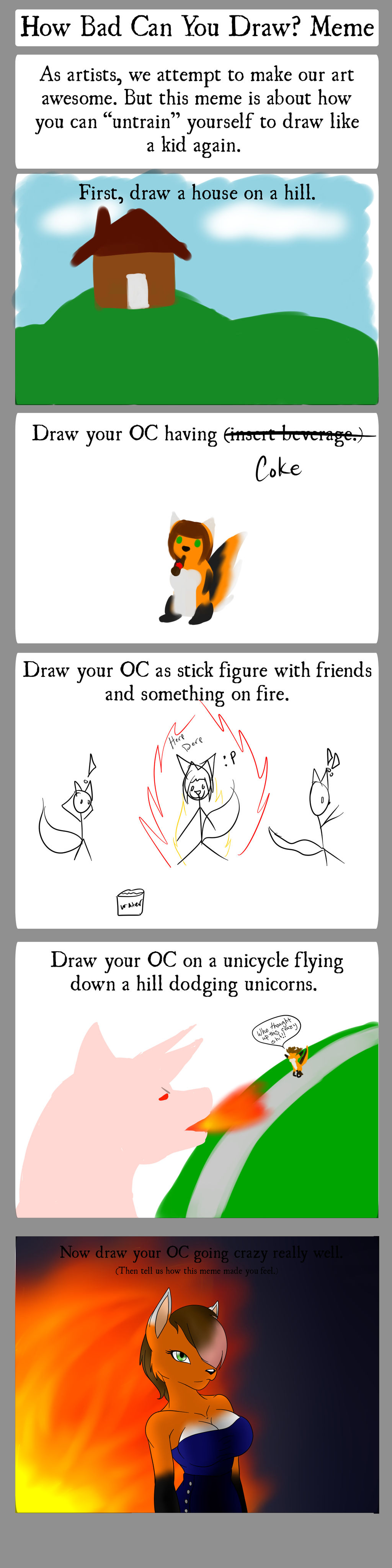 How Bad Can You Draw Meme By Celestialsunberry