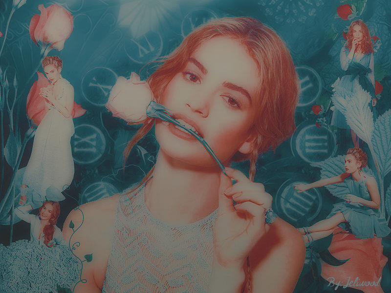 Lily James! by Orenjiyellow456 on DeviantArt