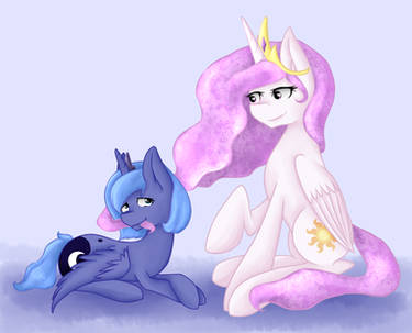 princess celestia and princess luna