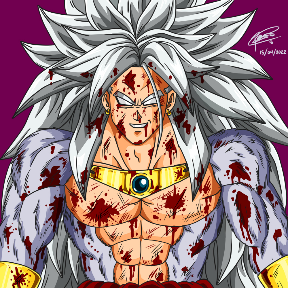 SSJ5 Broly by MohaSetif on DeviantArt