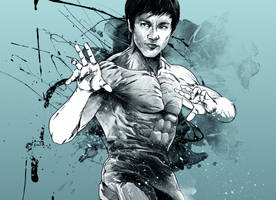 WIP - Cool blue Bruce Lee