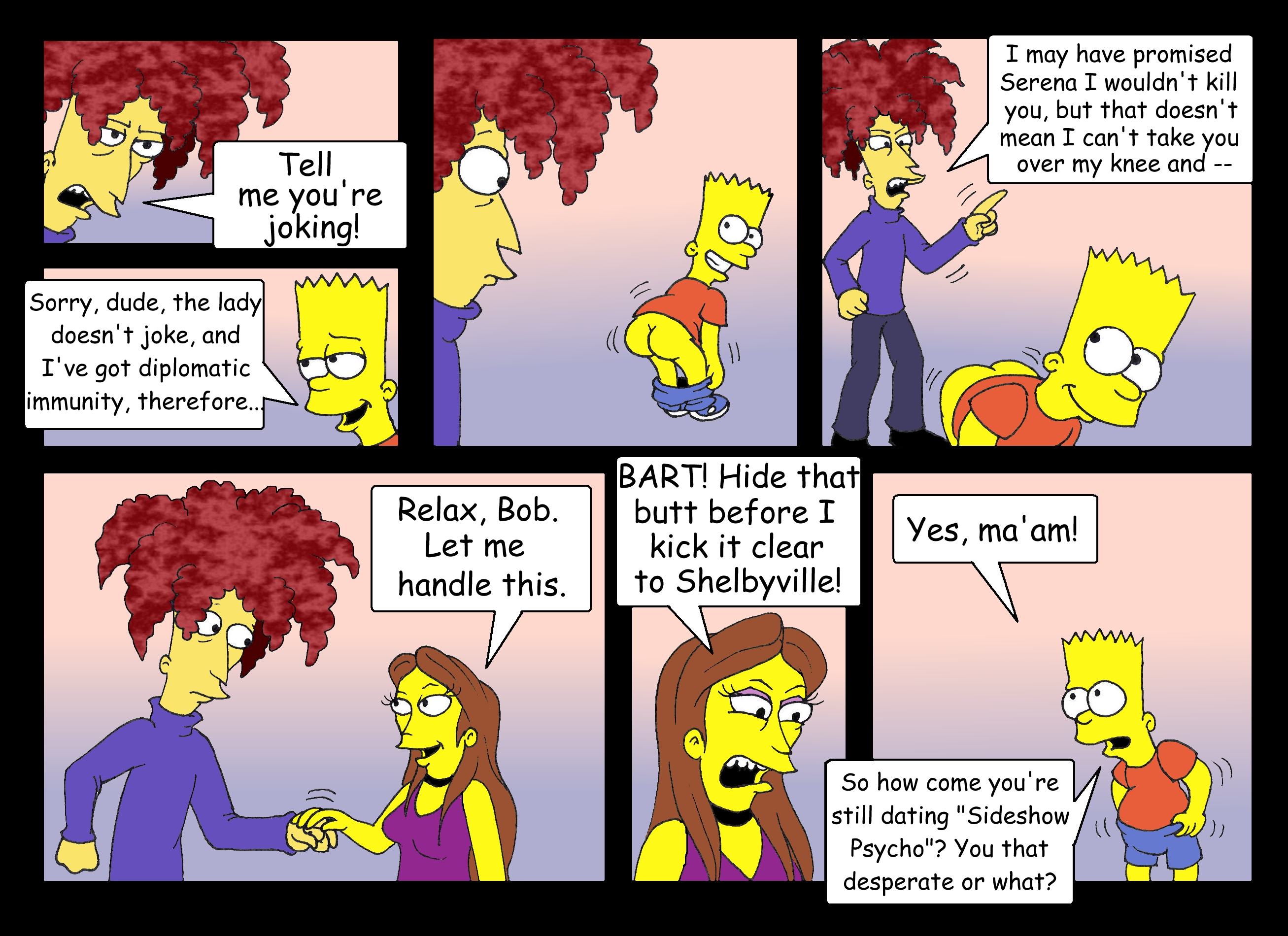 'Babysitter Bob' comic, pg. 2