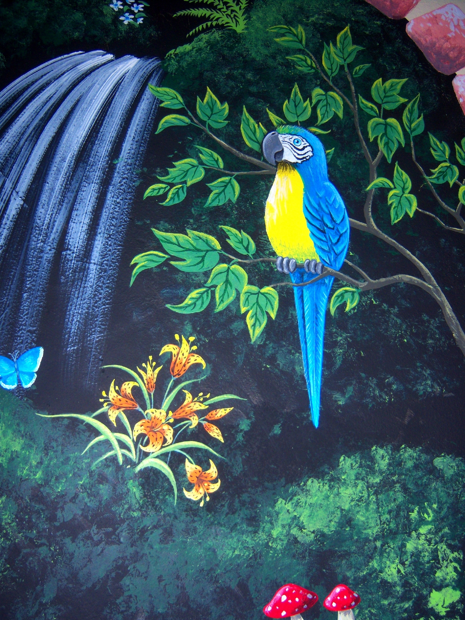 Rainforest Mural 2