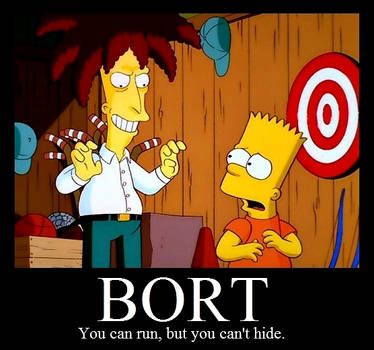 'BORT' poster