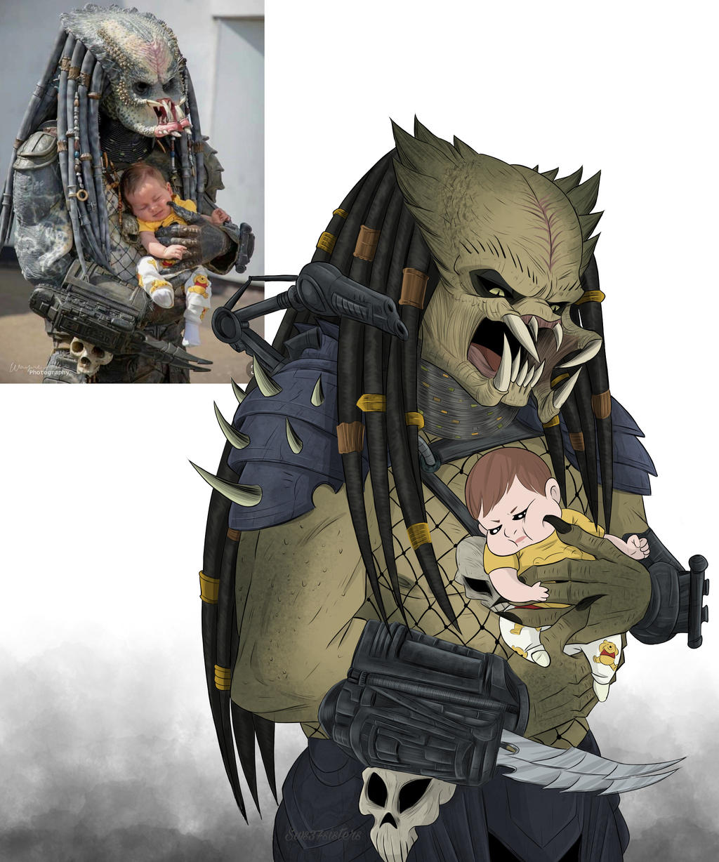 Baby Predator Costume