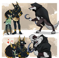 Anubis meets death by naruto-warriors-oc