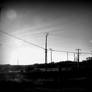 Power Lines black n white