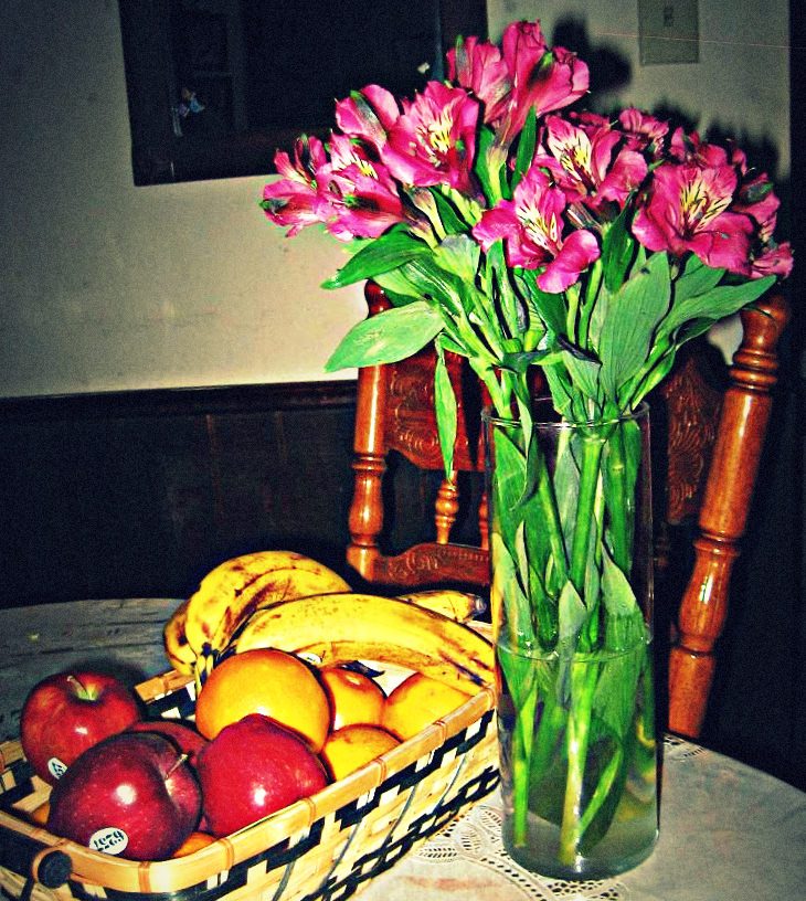 On the Kitchen table