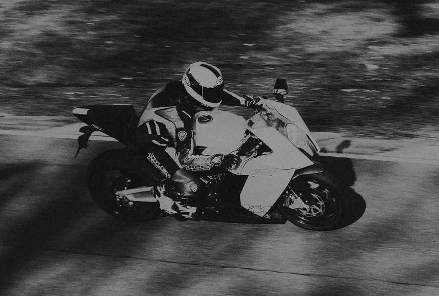 brother at oulton park riding ktm