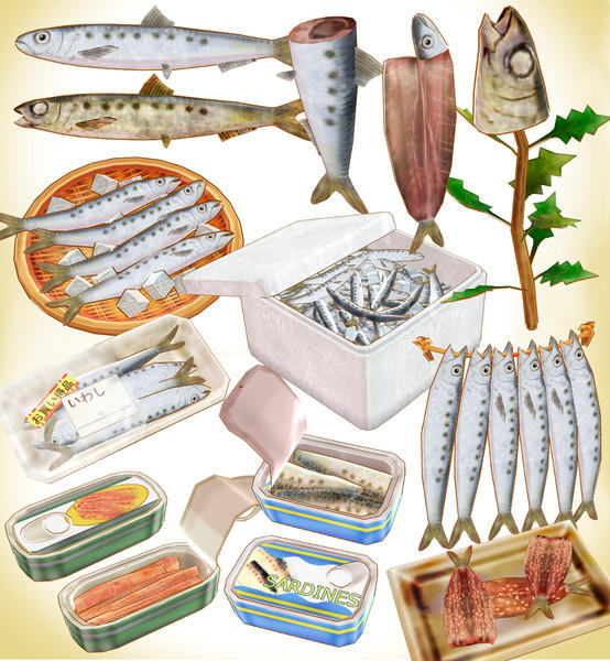 Assorted Fish by mmdcollection on DeviantArt