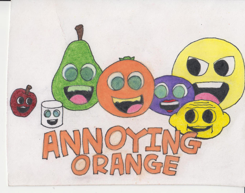 Enoing Annoying Orange by PacDragon on DeviantArt