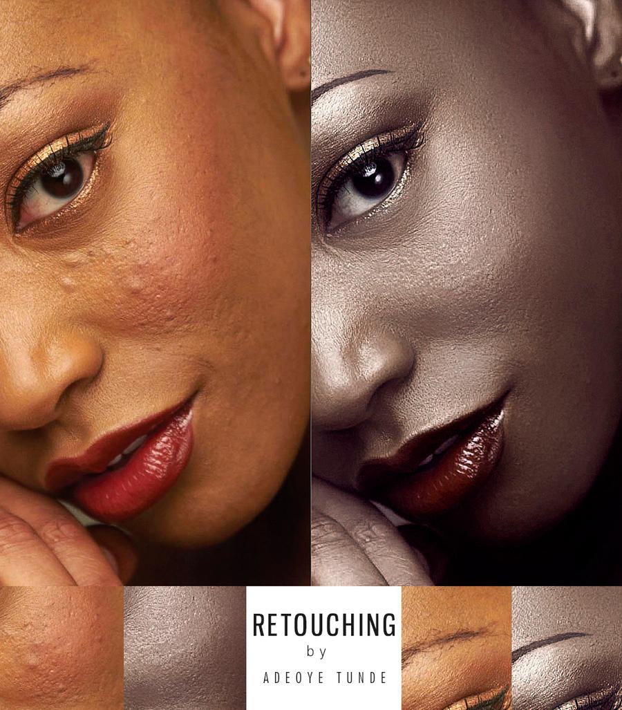 Retouch of -The Black Lady