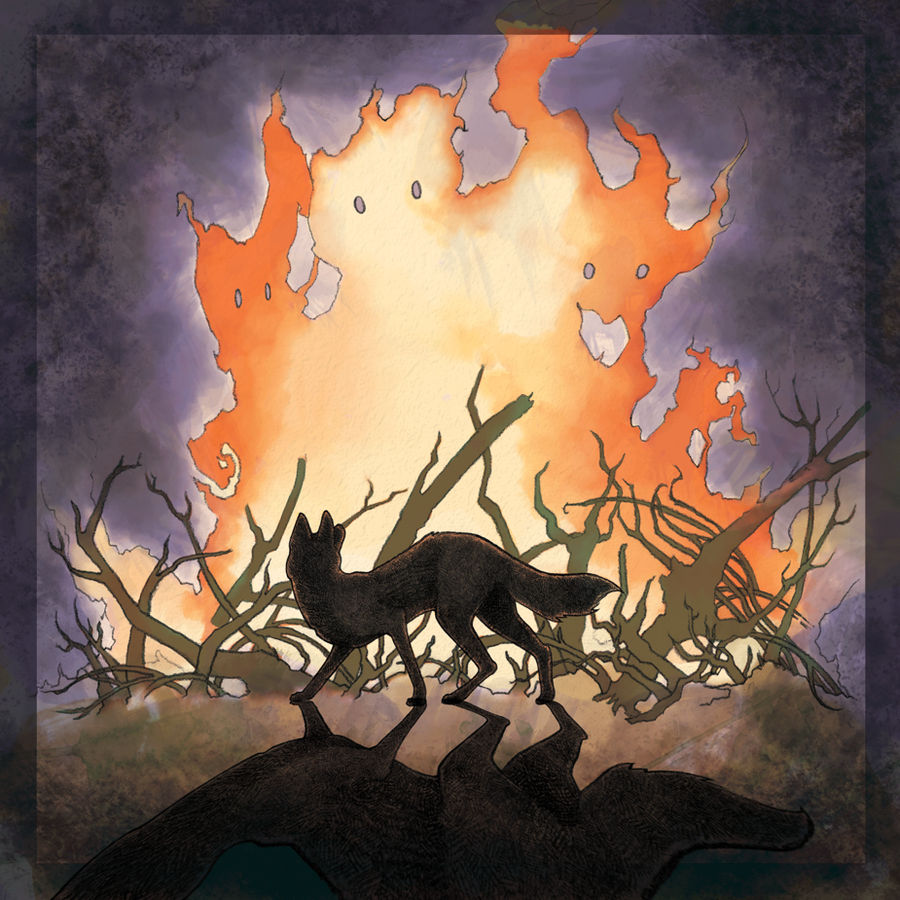 Coyote Brings Fire by RedApocalypse on DeviantArt