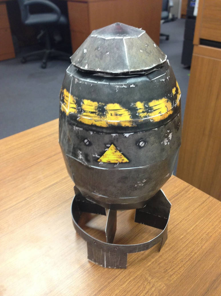 Mini Nuke Drawing Fallout Mini Nuke by Hakoshen on DeviantArt