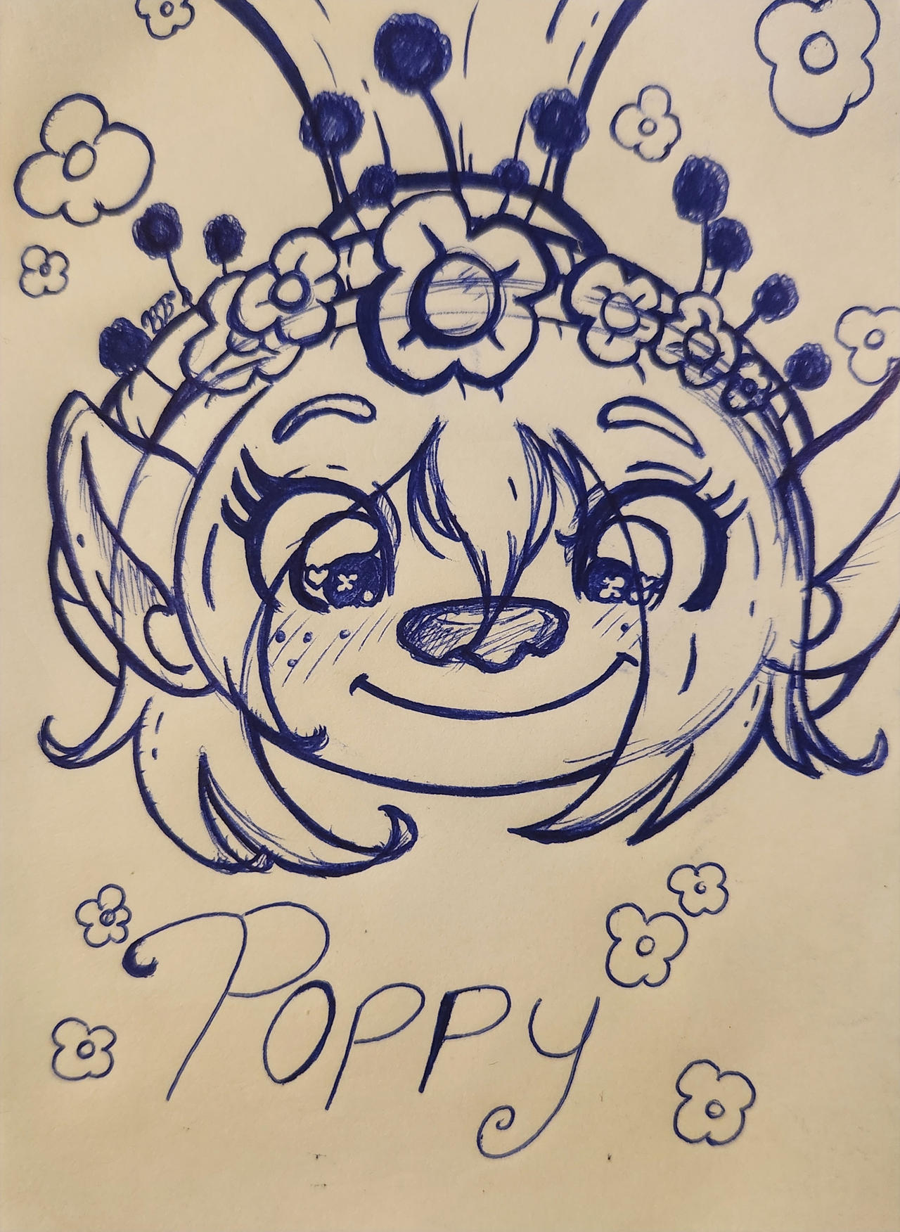 Queen Poppy by bubblybumblebee1 on DeviantArt