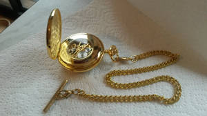 Gold and Silver Fob Watch Back by aldona21 Gold and Silver Fob Watch Back by aldona21
