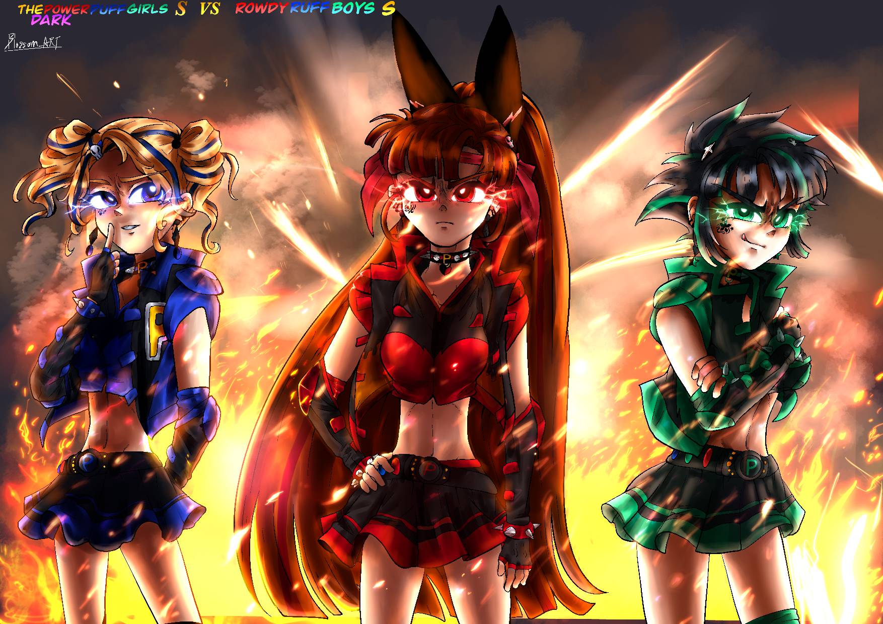 PPGD Dark Powerpuff Girls By PinkBiossom On DeviantArt ppgd-dark-powerpuff-girls-by-pinkbiossom-on-deviantart