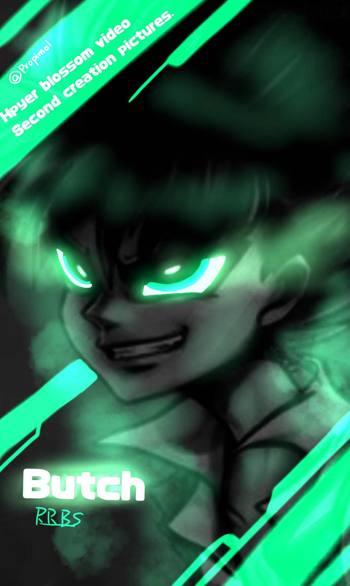 The RRBS Butch green neon effect. by PinkBiossom on DeviantArt