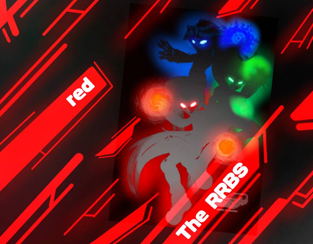 THE ROWDYRUFF BOYS S red neon effect. by PinkBiossom on DeviantArt