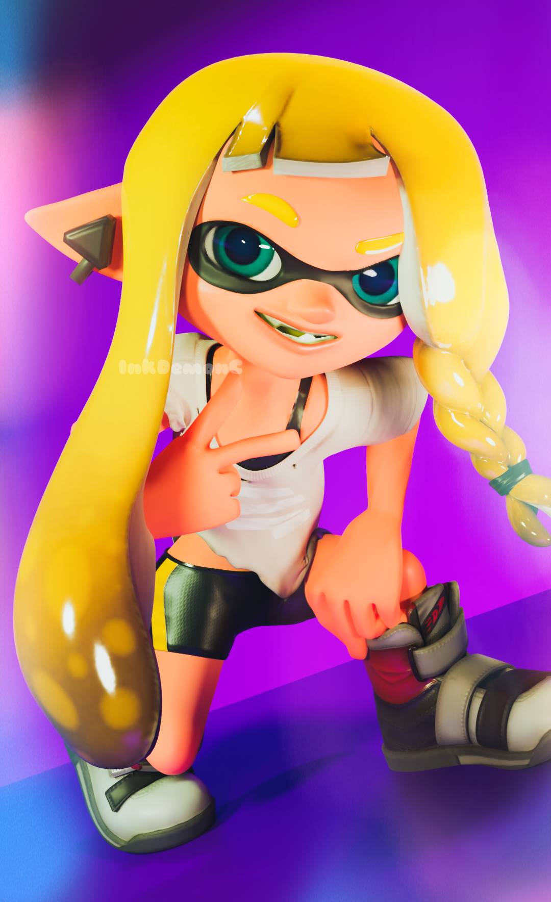 Splatoon 3 Inkling Girl by InkDemonC on DeviantArt