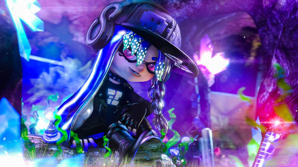 Inkzilla Inkiling Little Gift For Rocklila Inkling (Instagram) by InkDemonC on DeviantArt