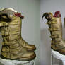Steampunk Flash Boots