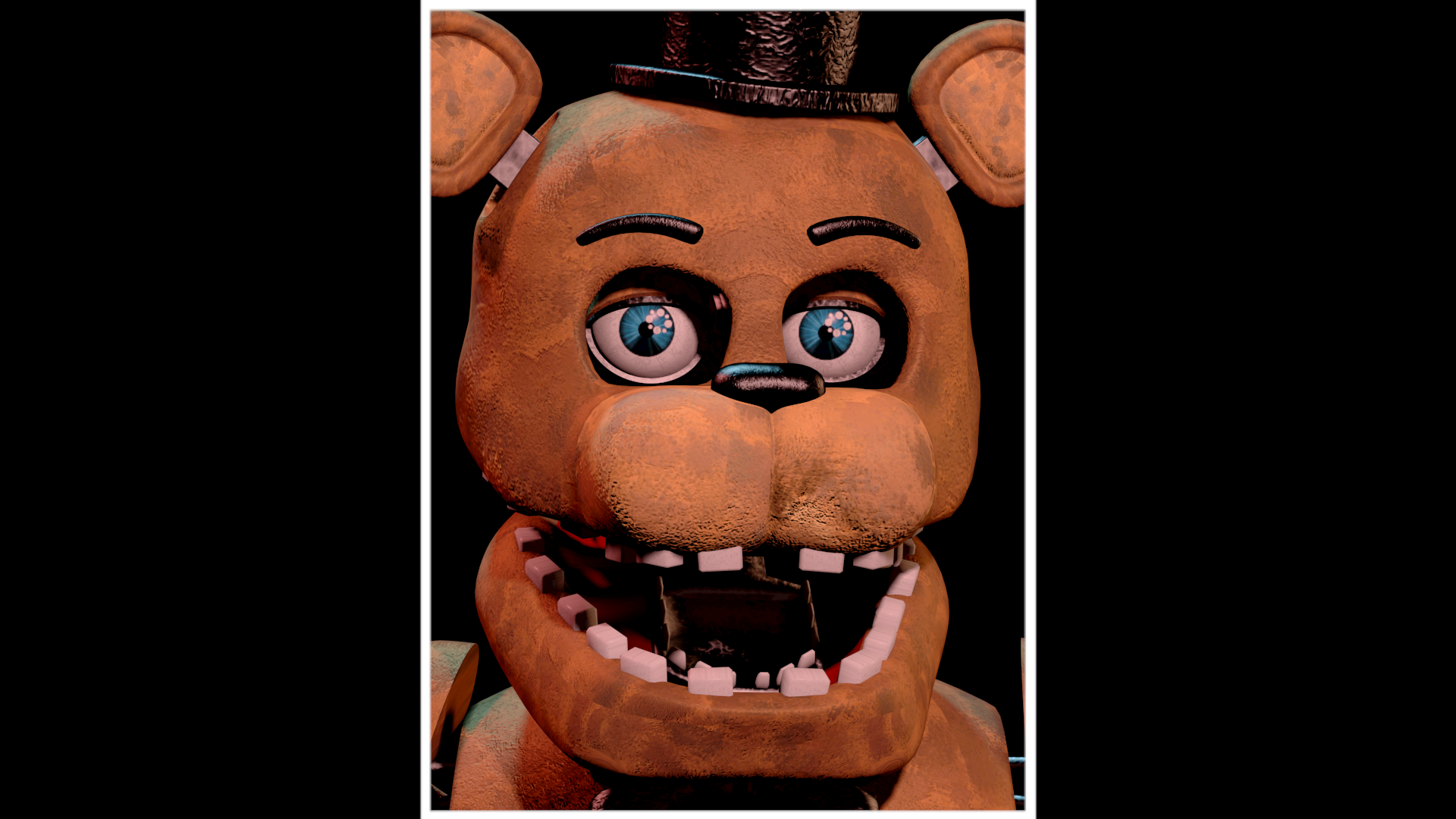 Blender/FNAF] FNAF 1 Freddy icon recreation v3 by RazvanAndrei123 on  DeviantArt