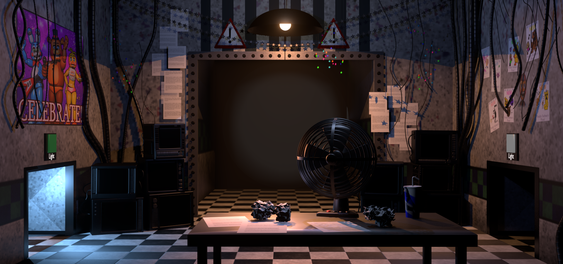 FNAF 1 map by Arayaentertainment 2.8+ RELEASE by RazvanAndrei123