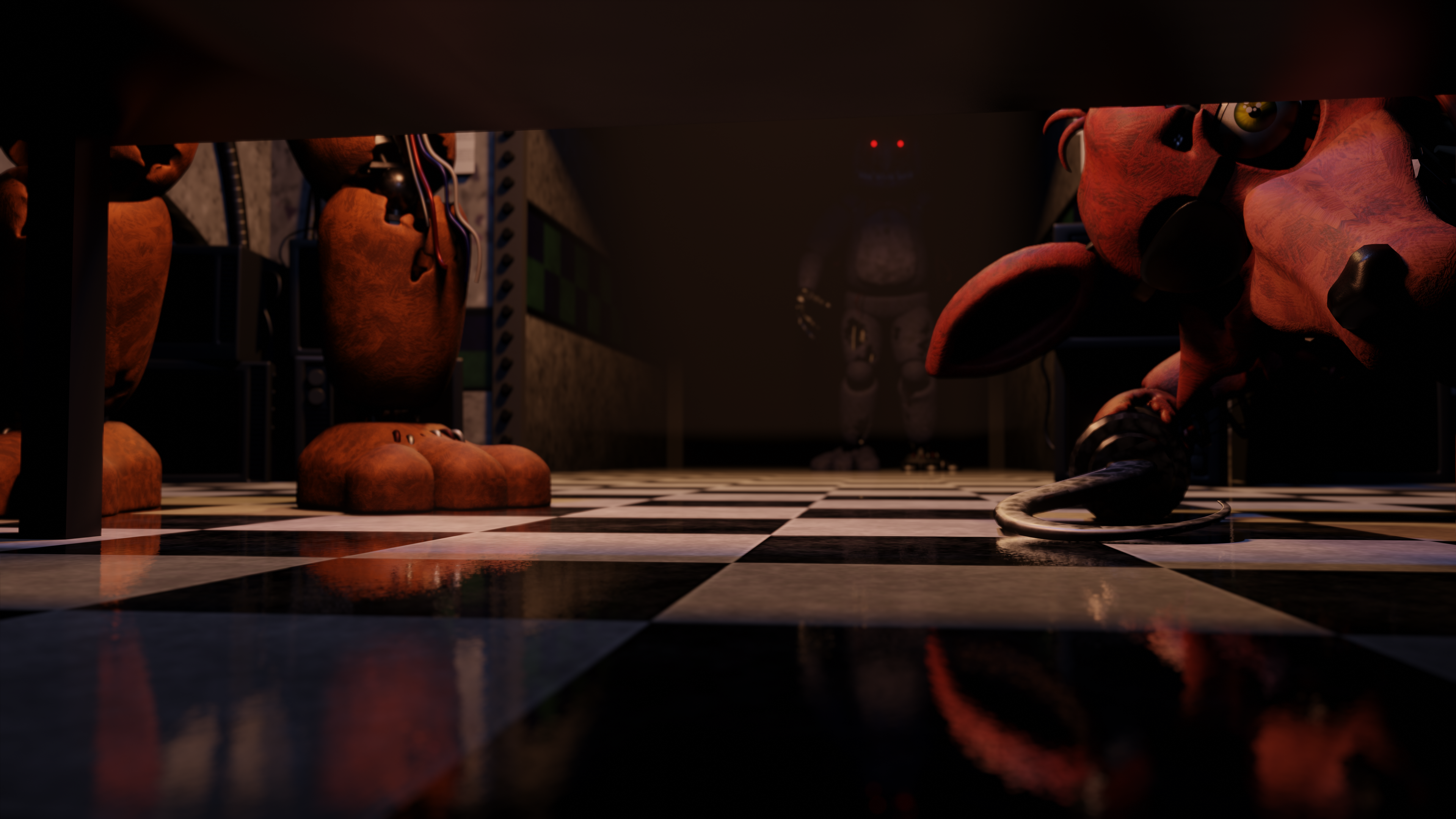 Blender/FNAF] Araya's Fnaf 1 office done by RazvanAndrei123 on