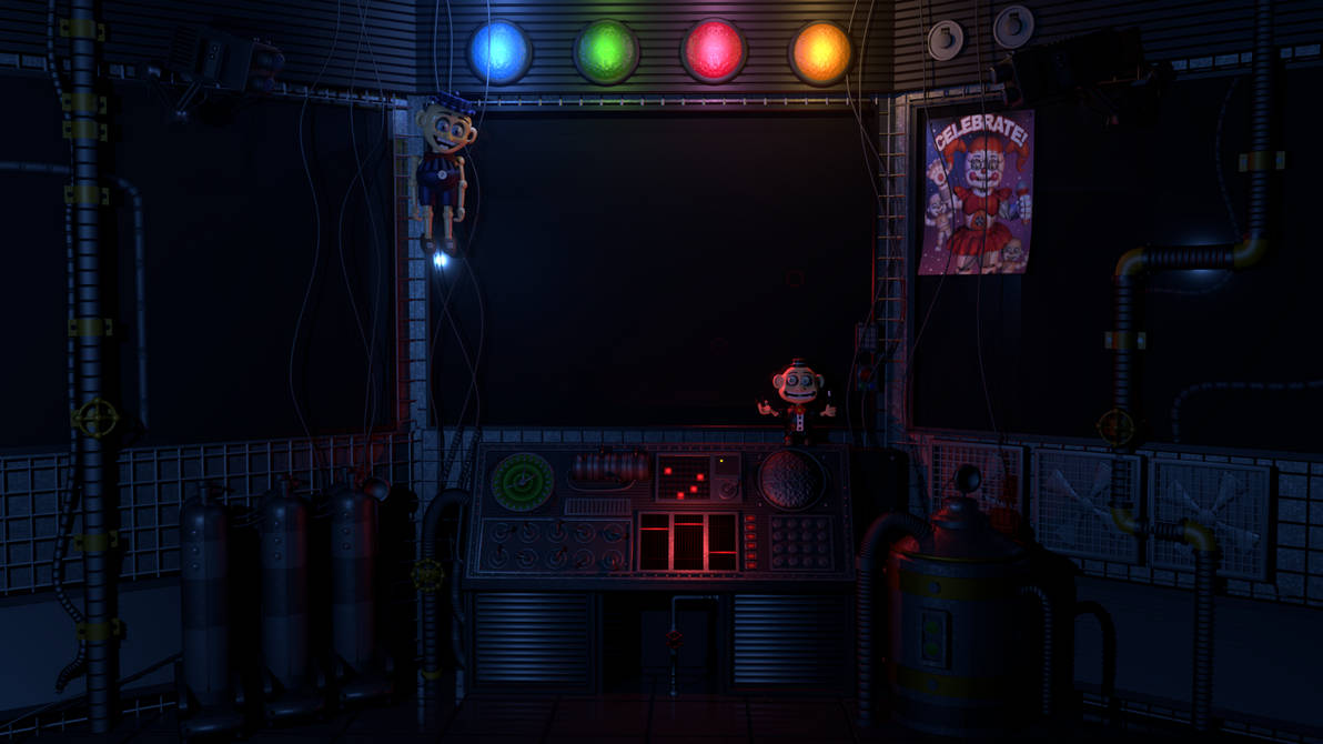 Araya's FNAF SL circus control done by RazvanAndrei123 on DeviantArt