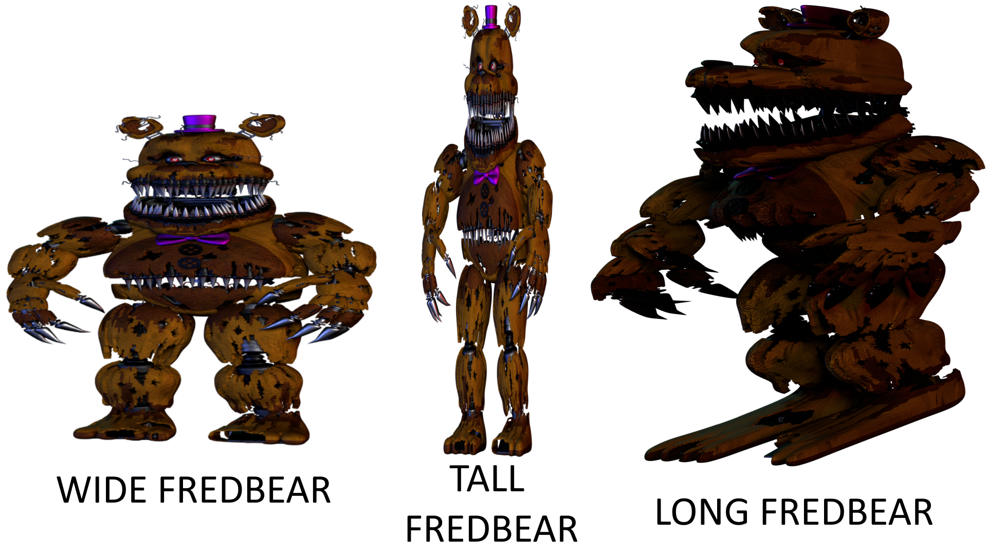 Blender/FNAF] FNAF 1 Freddy icon recreation v3 by RazvanAndrei123 on  DeviantArt