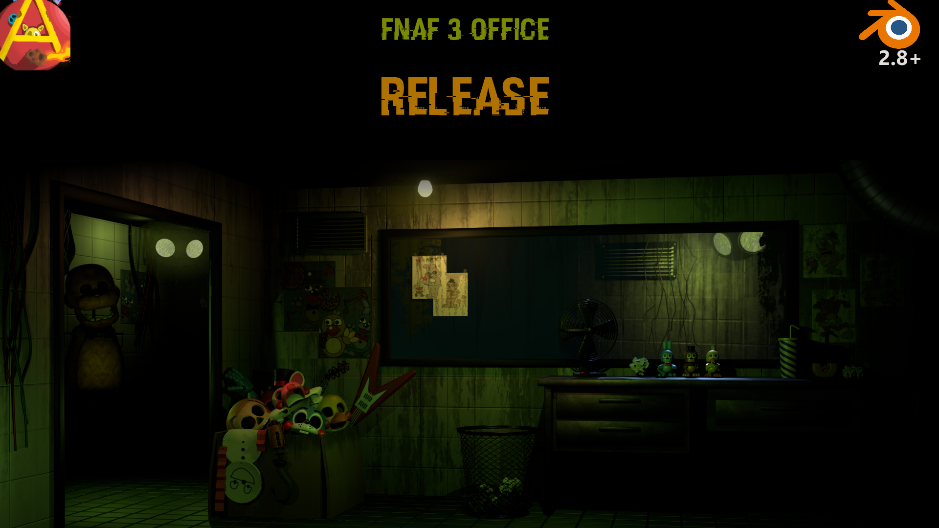 Map fnaf 3 (blender 2.8/2.9) release by mahyarmovie on DeviantArt