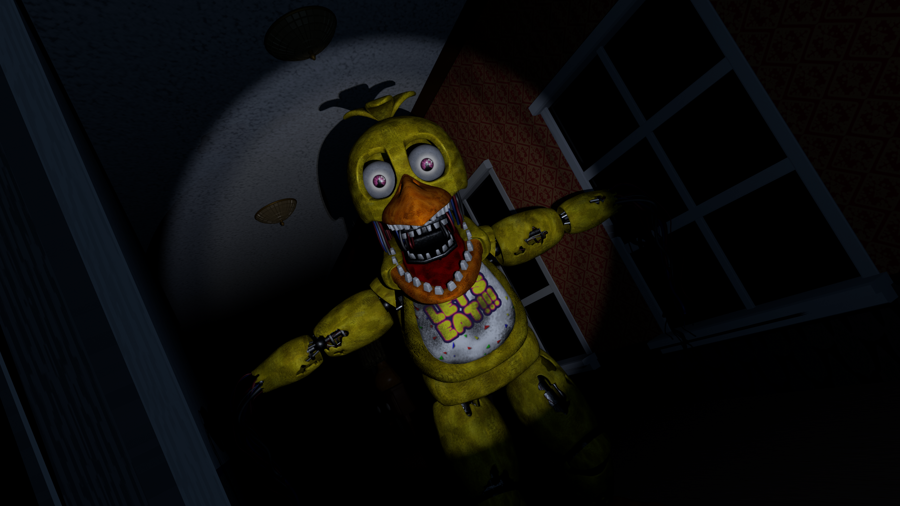 Blender/FNAF] Withered Freddy jumpscare frame by RazvanAndrei123 on  DeviantArt