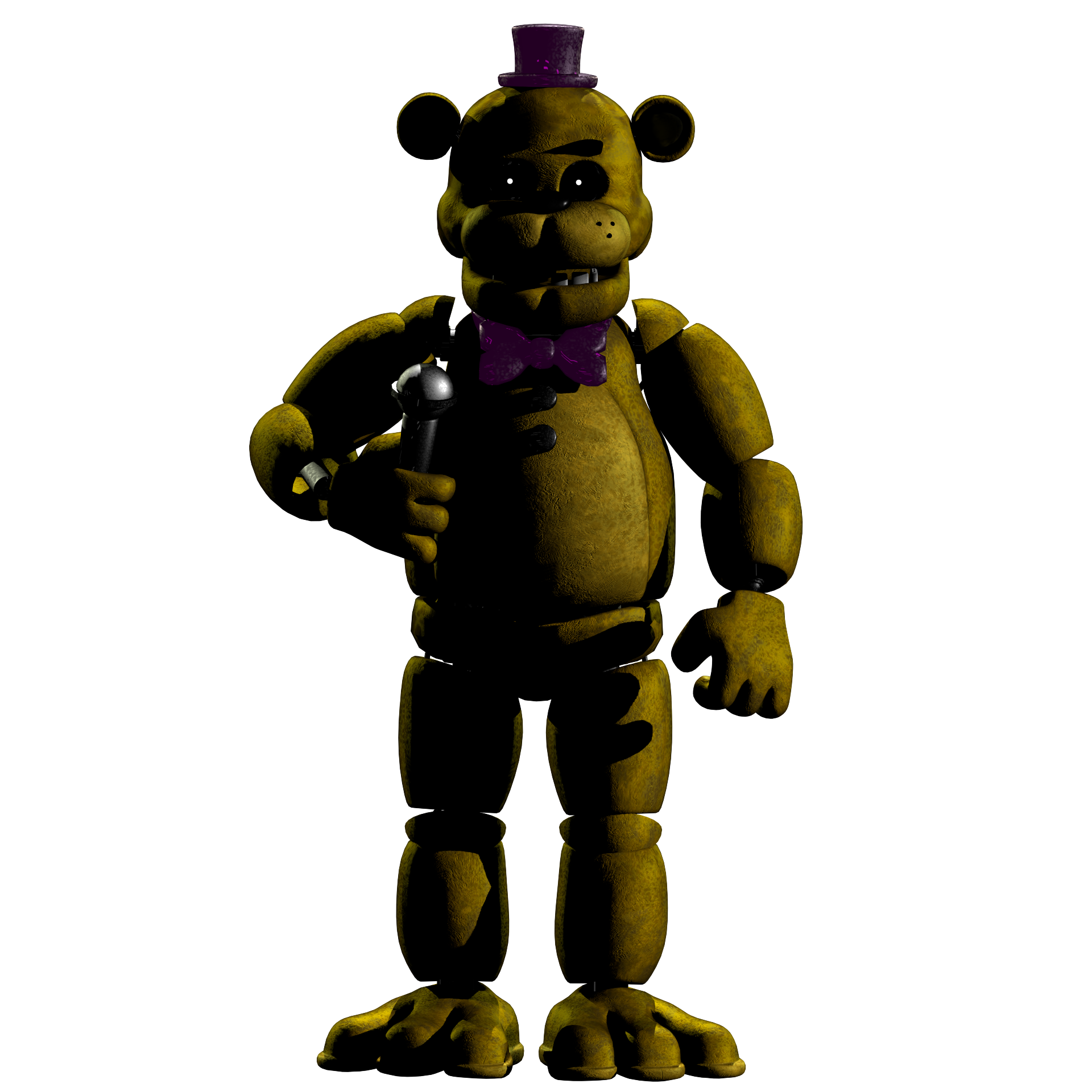 BLENDER FNAF] Withered chica custom night by springyt on DeviantArt