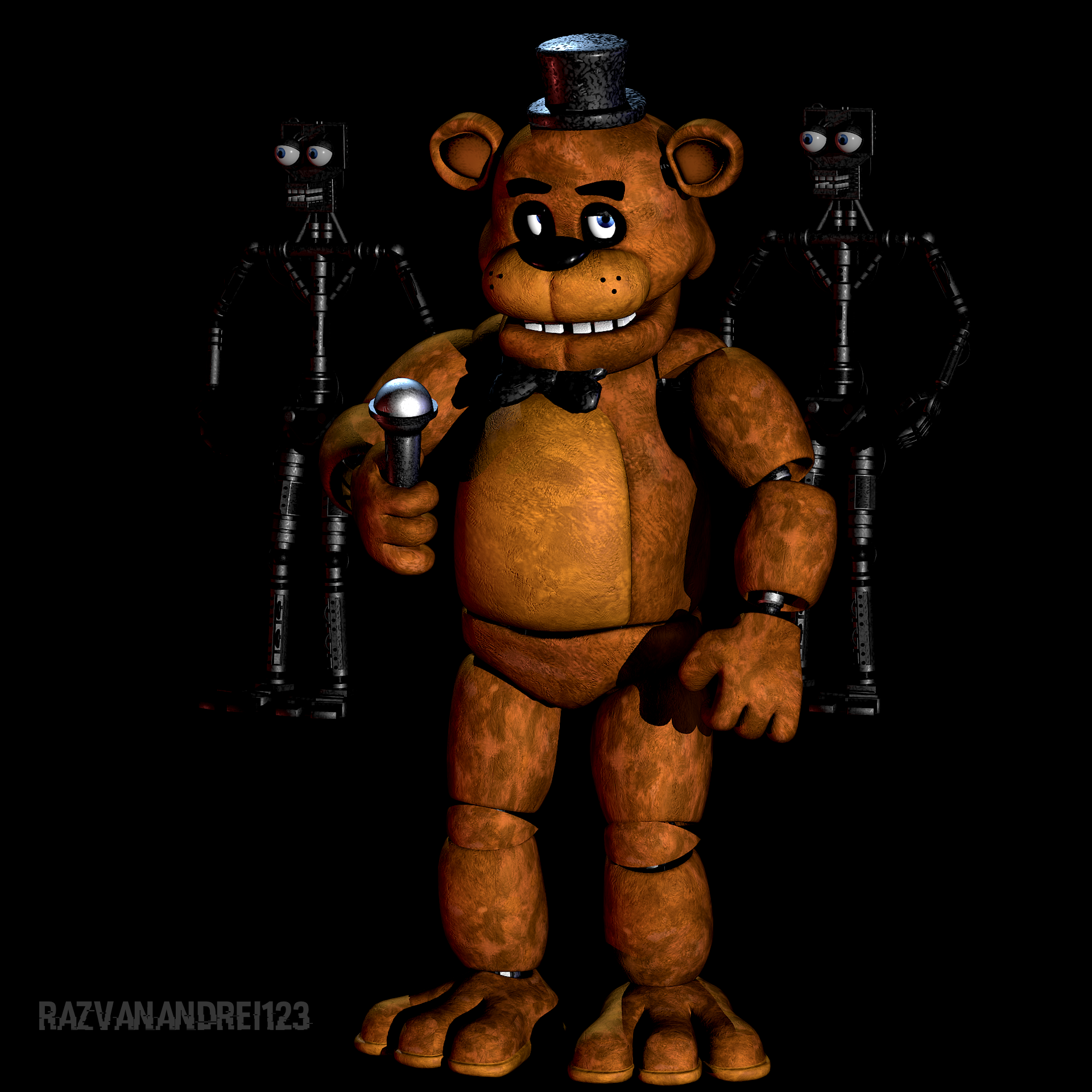 Fnaf 6 Pack (C4d Blender Release) by 3D-Darlin on DeviantArt