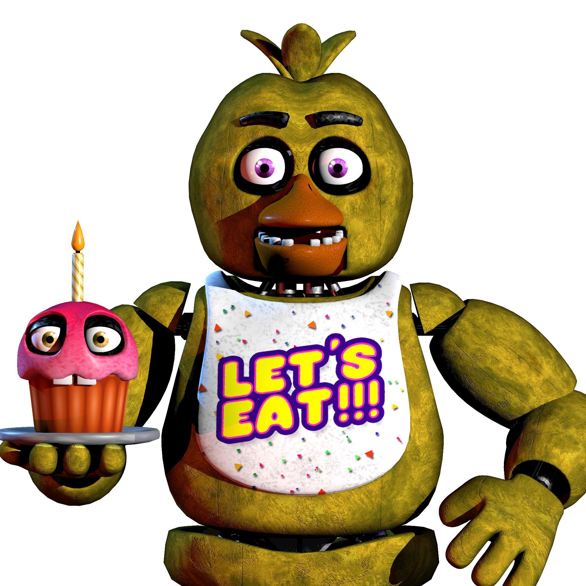 fixed withered chica v3 by 365Speedbonnie on DeviantArt