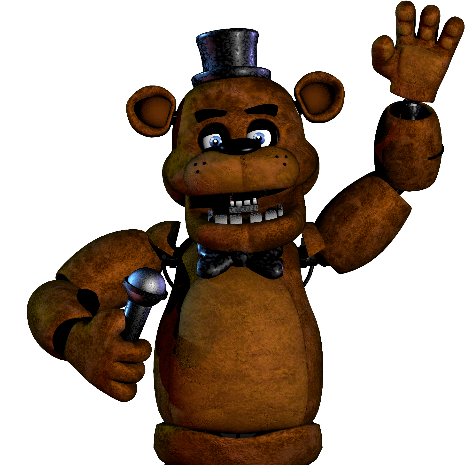 Blender/FNAF] FNAF 1 Freddy Teaser Extended by RazvanAndrei123 on DeviantArt