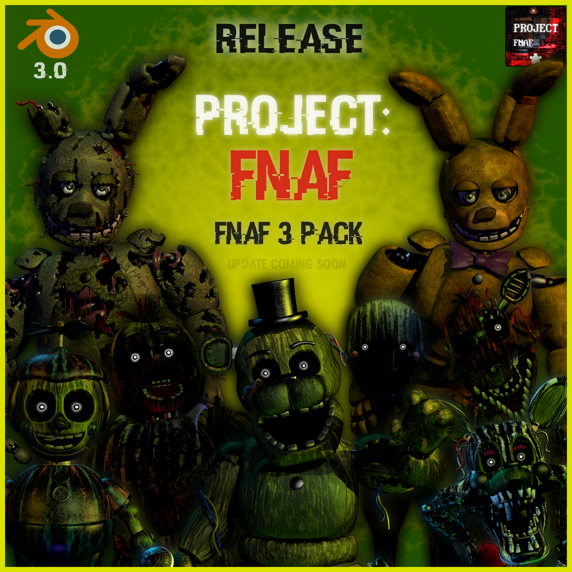 Inaccurate Fnaf 1 pack Download c4d by souger222 on DeviantArt