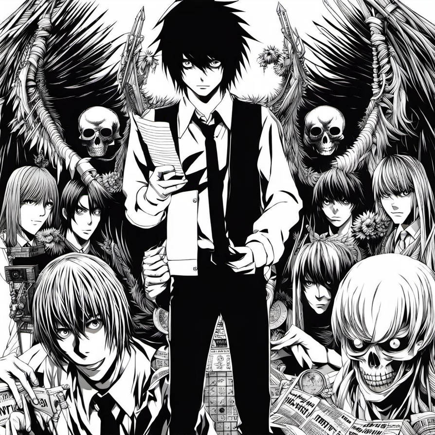 Death Note Chapter 109 chapter 1 of The 10 Death Note Users by salgrart on DeviantArt