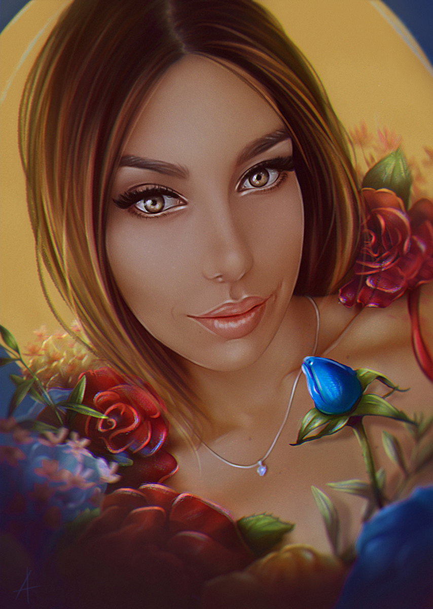 Flower portrait